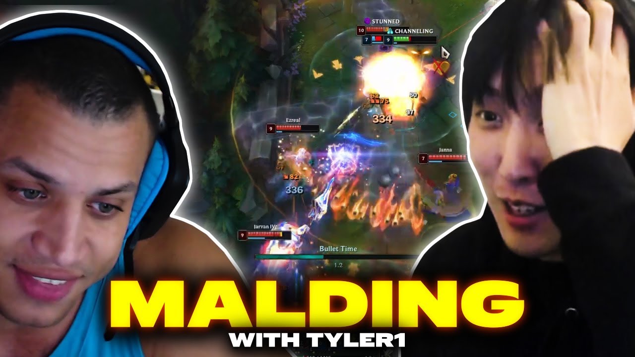 Tyler1 and Doublelift Hate League for 11 minutes with Voice Comms