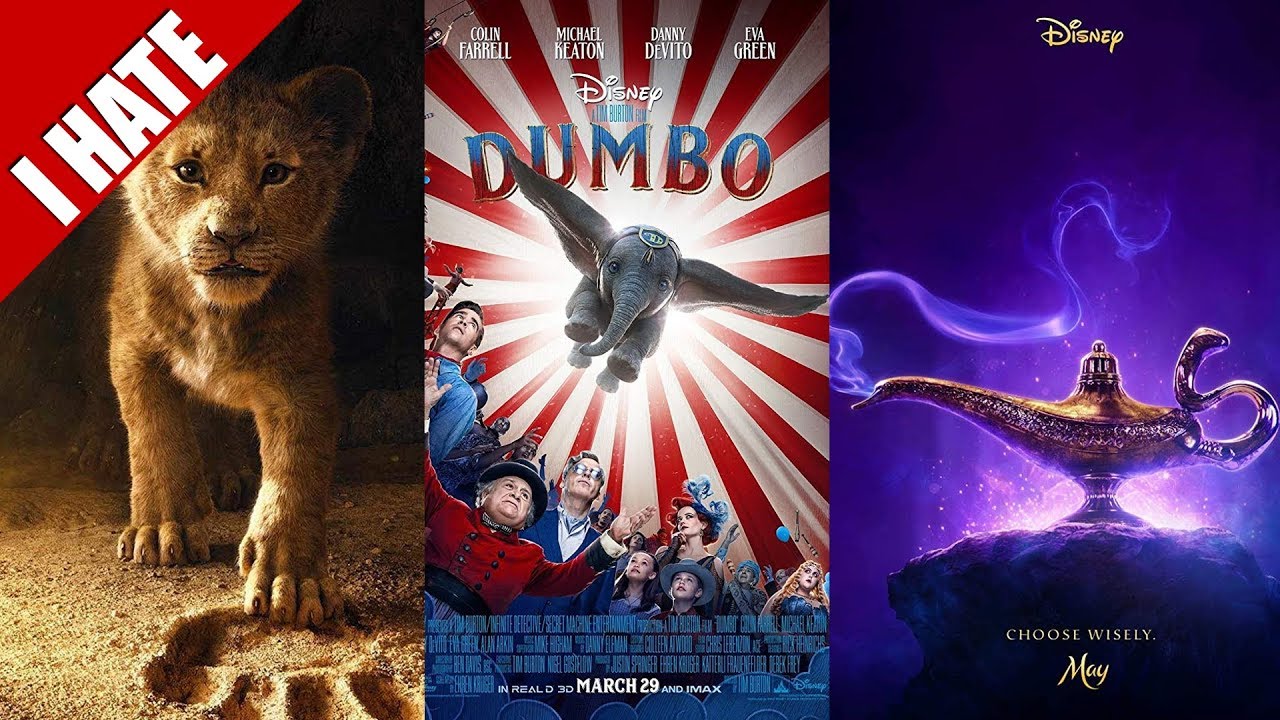 I HATE 'LIVE ACTION' DISNEY REMAKES