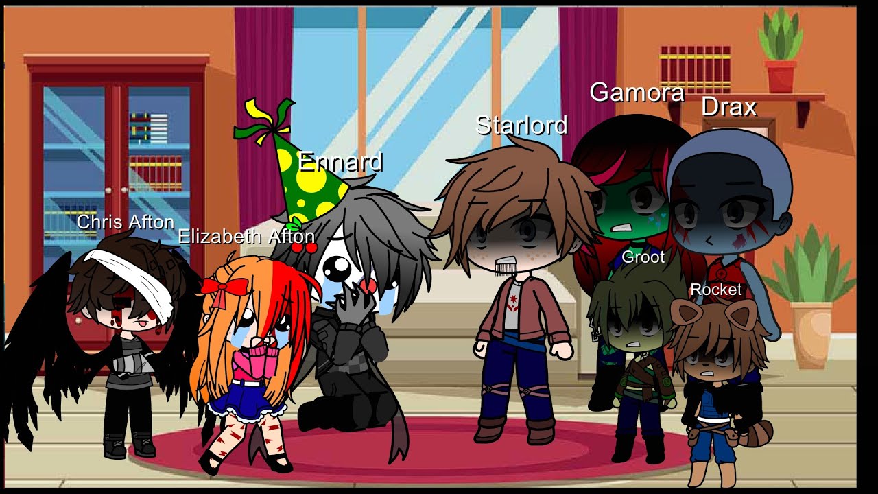 Guardian Of The Galaxy Meets The Afton Family (1/????) 💙Credits Are In The Description💙