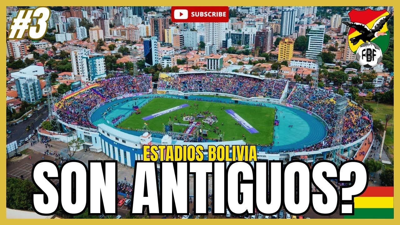 🇧🇴Los ESTADIOS de FÚTBOL de Bolivia son antiguos