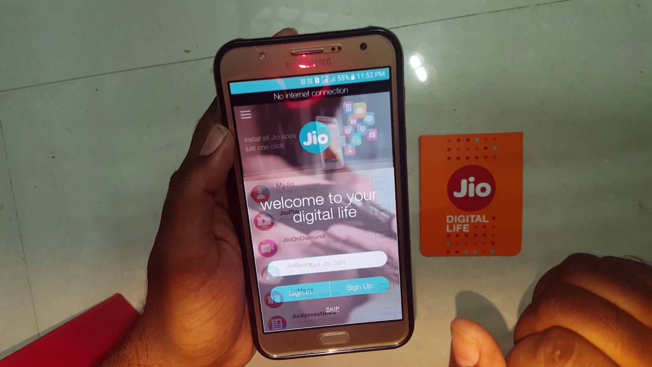 Reliance Jio sim for any device - TRICK Shown on Galaxy J7