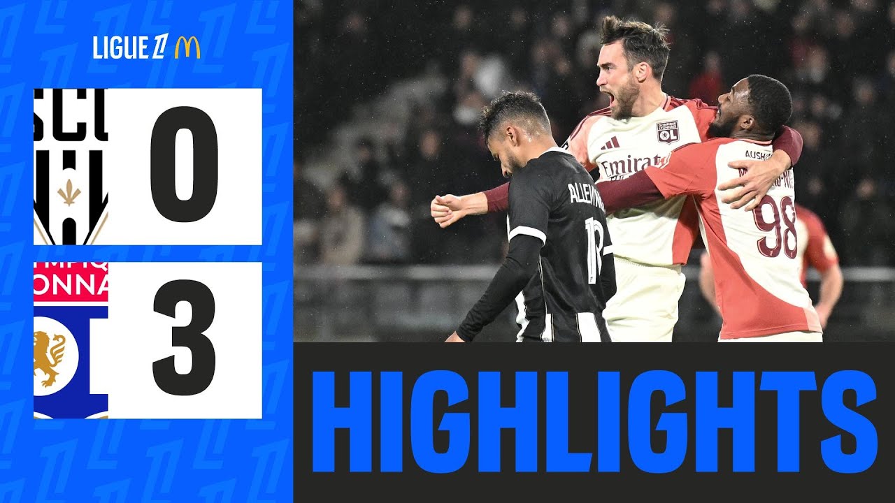 En CONTR&Ocirc;LE, L'OL CORRIGE Angers au stade Raymond Kopa | 14&egrave;me journ&eacute;e - Ligue 1 McDonald's 24/25
