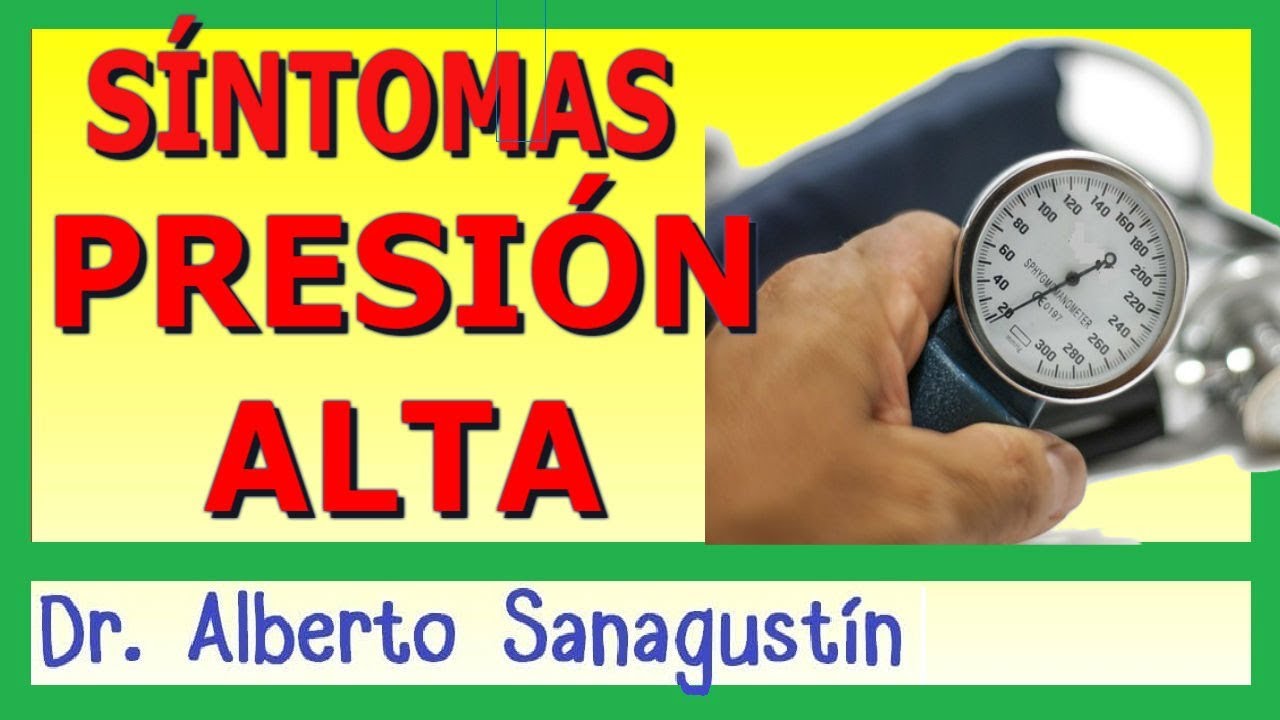 Síntomas de Presión Alta (Hipertensión Arterial) ✅