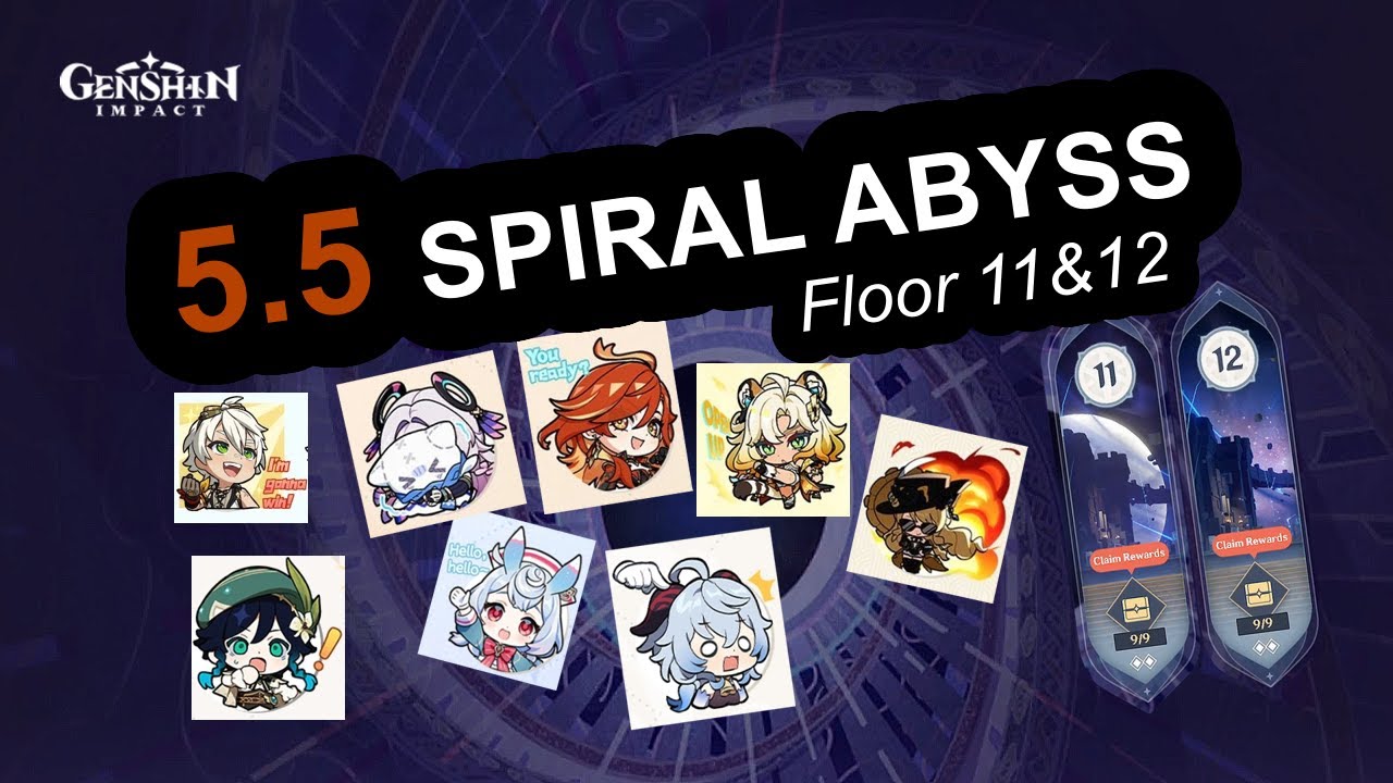 Genshin Impact Spiral Abyss 5.5 | Yeah, ... we cleared it.