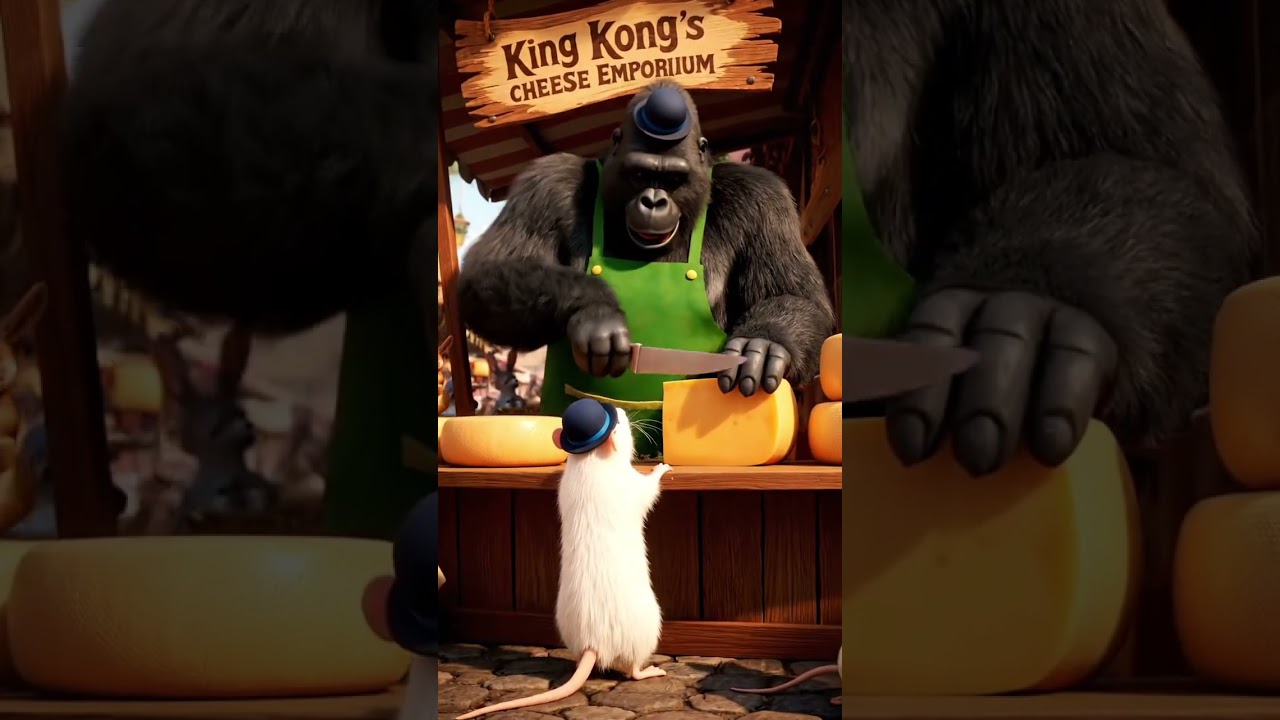 Brilliant mouse n chees combinations with king kong story 