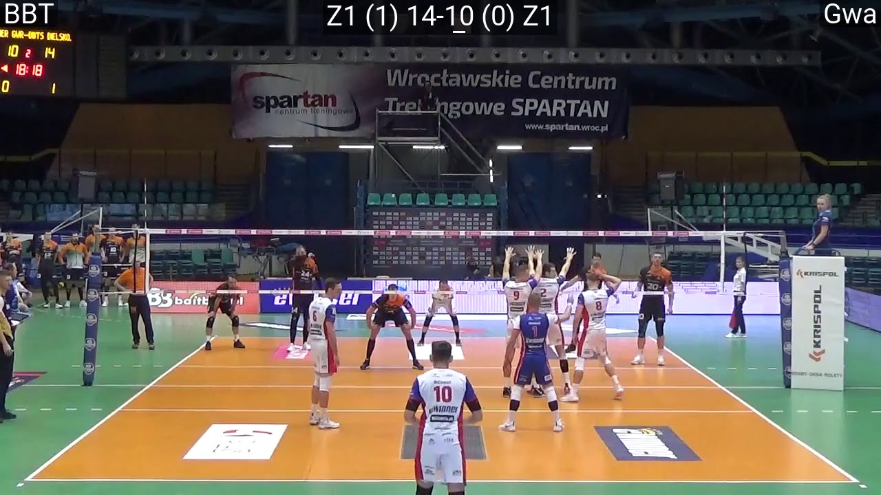 eWinner Gwardia Wrocław - BBTS Bielsko-Biała 1:3 - najlepsze akcje w wykonaniu BBTS.