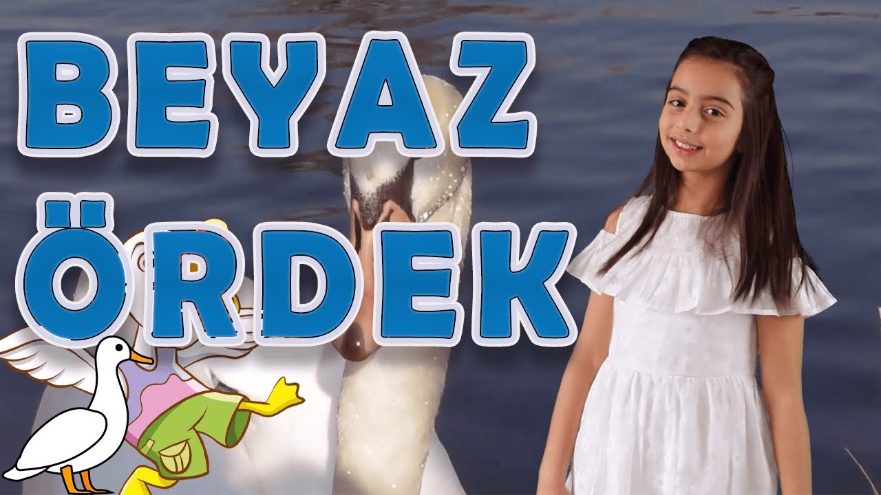 BEYAZ ÖRDEK  | ÇOCUK ŞARKISI  | HAYVANLI BEBEK ŞARKISI | ZeZe