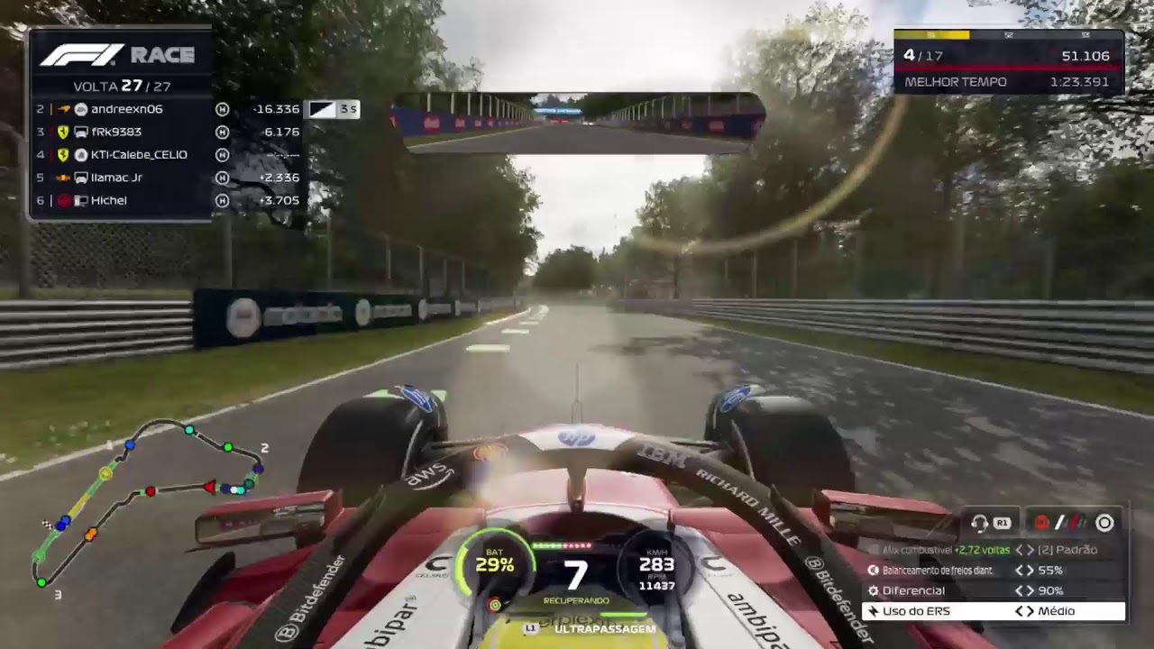 Fórmula 1 - SAG Carreira F4 T26