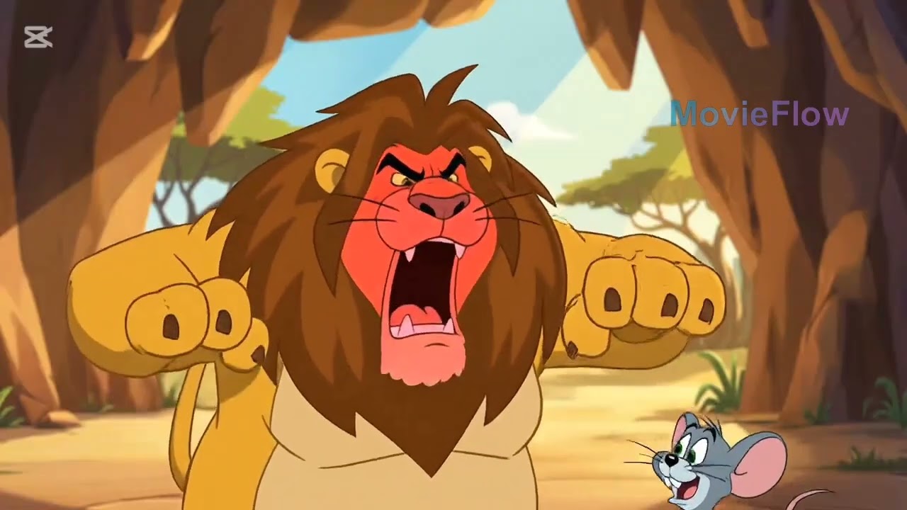 حكاية الأسد والفار الصغير 😂👇🫢