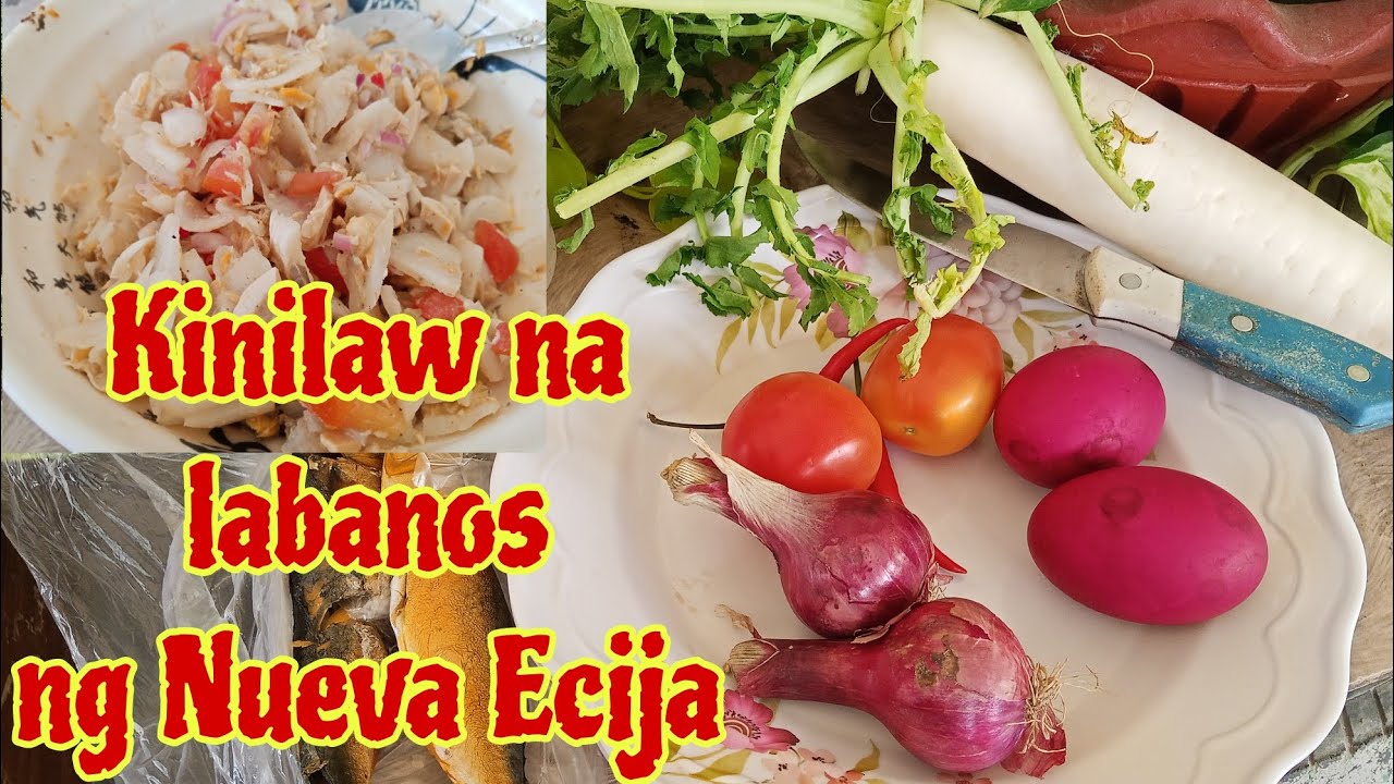 KINILAW NA LABANOS NG NUEVA ECIJA