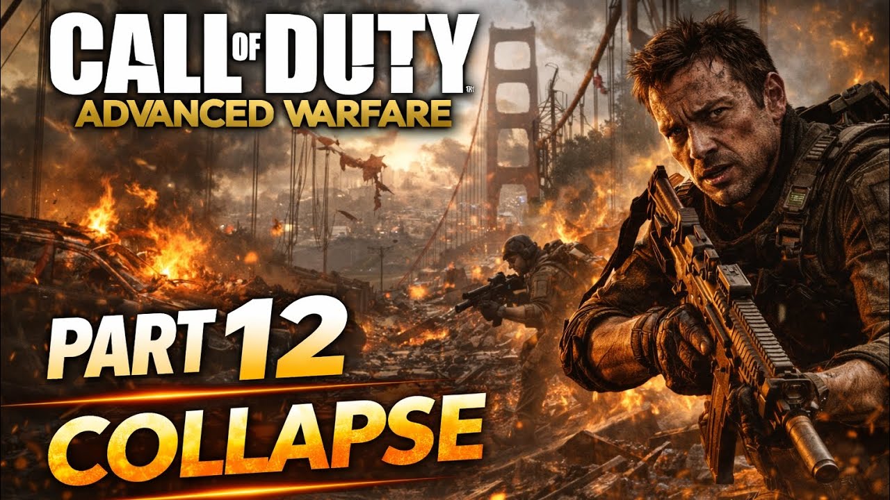 🎮 Part 12 – Misi COLLAPSE | COD Advanced Warfare PS3