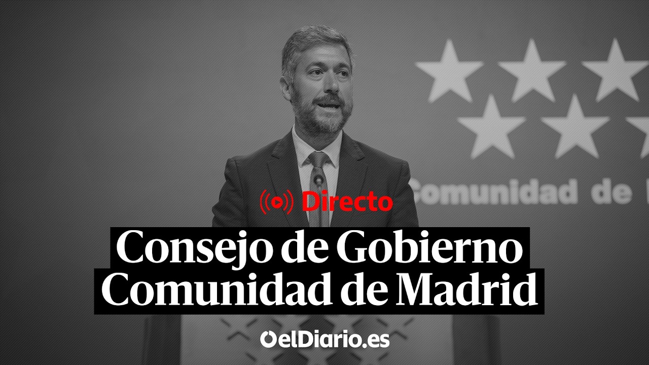 🔴 DIRECTO | El portavoz del Gobierno de la Comunidad de Madrid comparece tras la reunión del Consejo