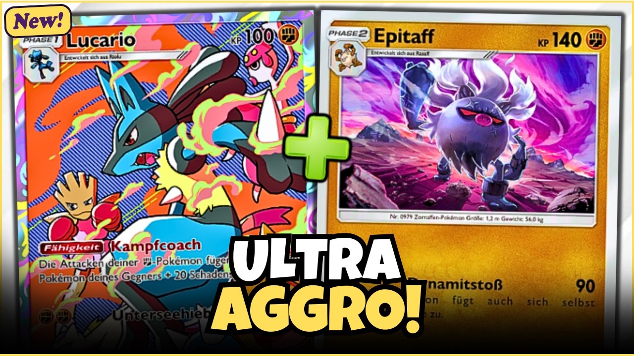 Epitaff ist KRASS! 90 Schaden für 1 Energie?! 😳 | Pokemon TCG Pocket