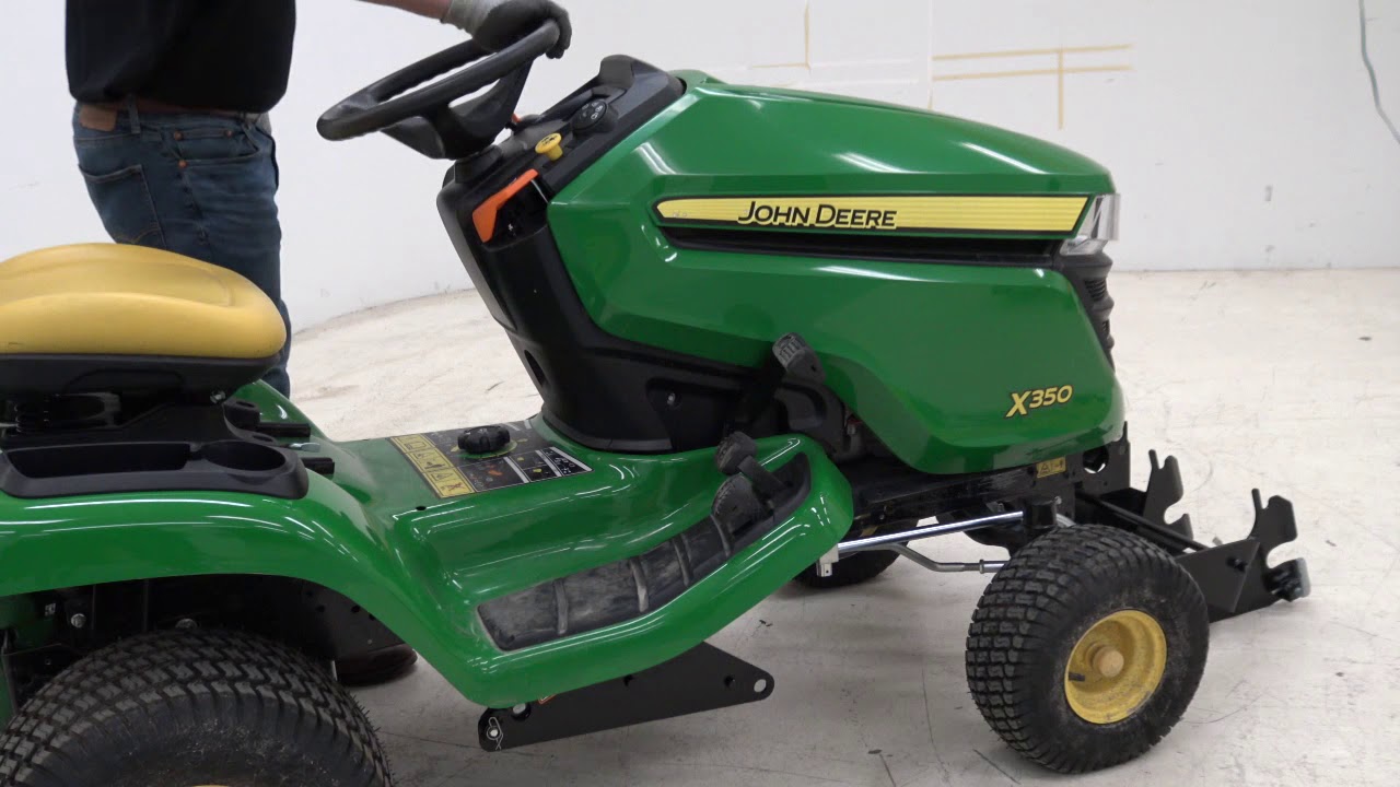 How to Install the 44in Snow Blower | John Deere Select Series Lawn Mowers