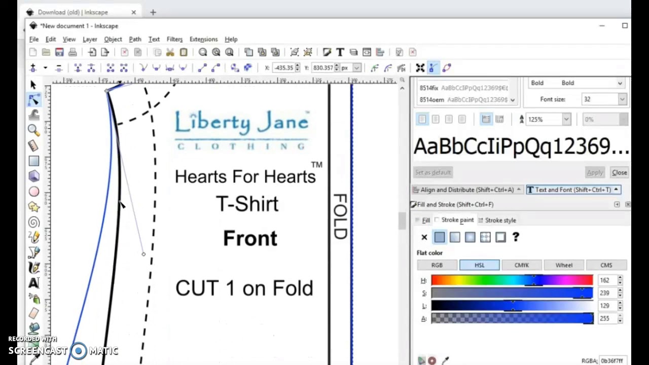 Patterns 1: Tracing PDF to SVG file