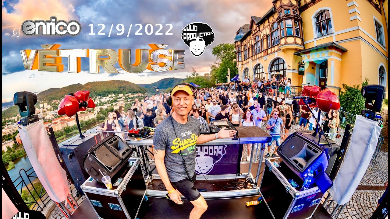 Dj Enrico - Větruše Open Air 30/7/2022 Ústí nad Labem