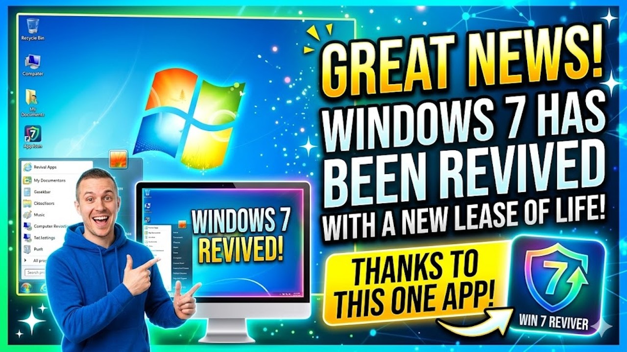 ✅ Windows 7 Has Been Revived In March 2026 - Thanks To This App! ✅