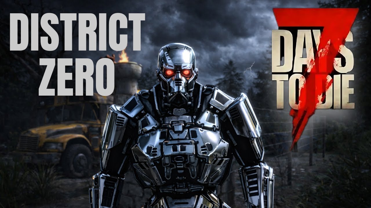 7 Days to Die District Zero Update Is INSANE… Robots, Chaos & Survival