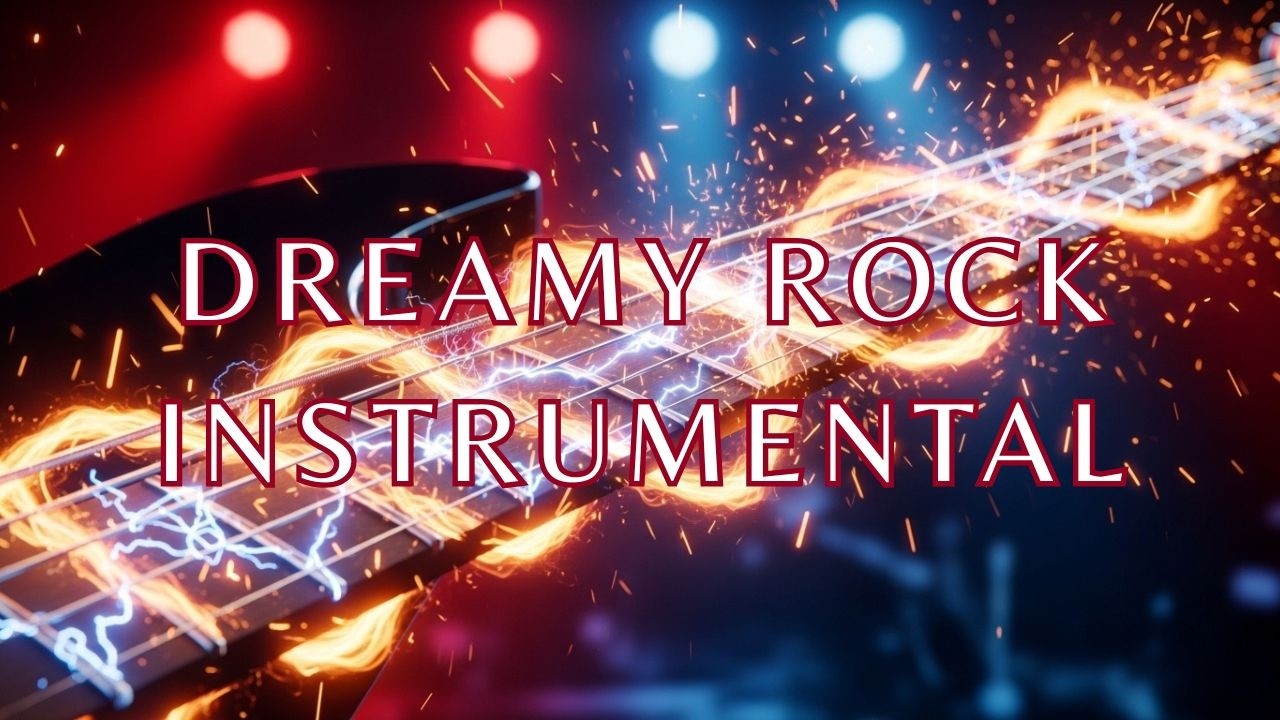 Rock Instrumental Guitar Melody 🎸 Relaxing Yet Powerful Soundscape