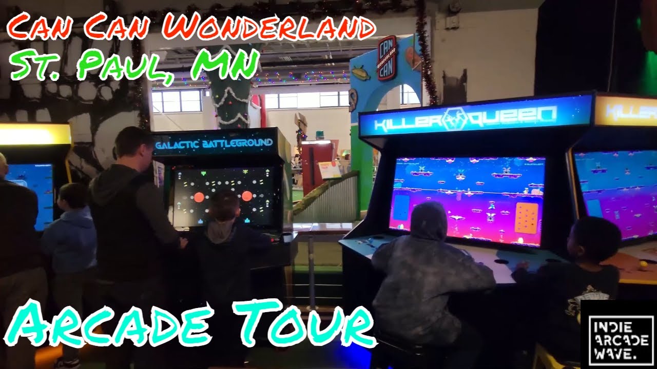 Can Can Wonderland Minnesota Arcade Tour