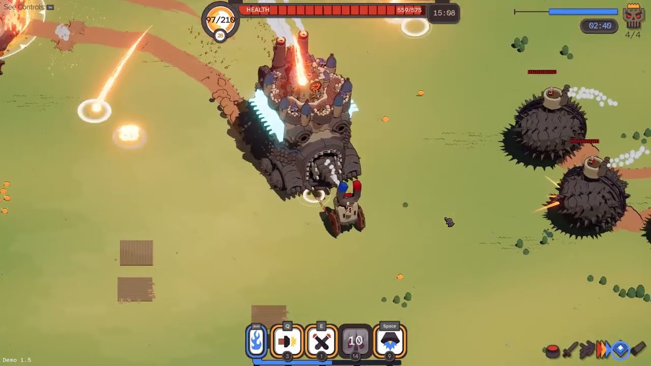 Wanderburg: Max Armor with booster build