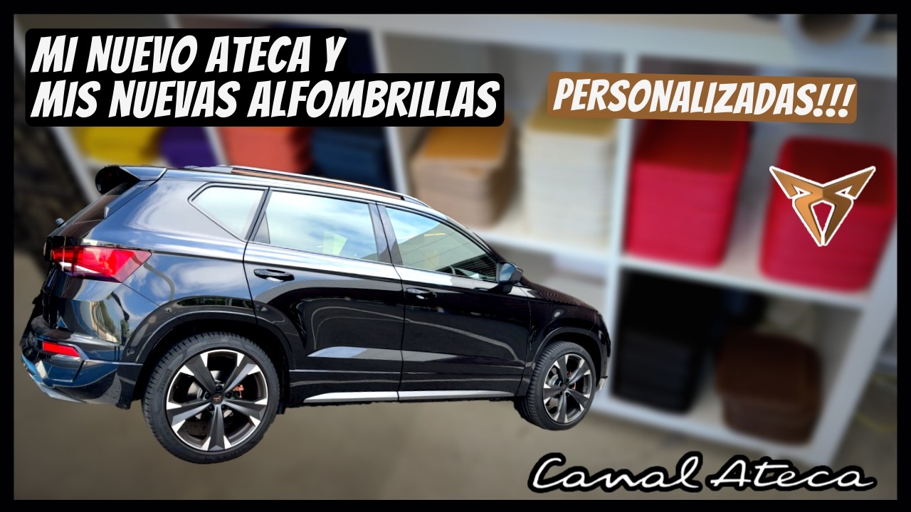 Nuevo Ateca y nuevas alfombrillas RACSTARS personalizadas!