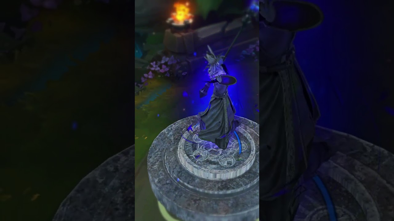 Statue of God as Karthus #leagueoflegends #sololeveling