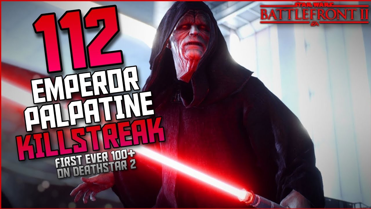 STAR WARS™ Battlefront™ II Emperor Palpatine 112 Killstreak (Deathstar 2 - Galactic Assault