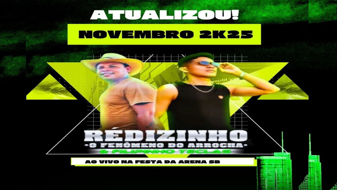 RÉDIZINHO E PS TECLAS AO VIVO NA FESTA DA ARENA SB