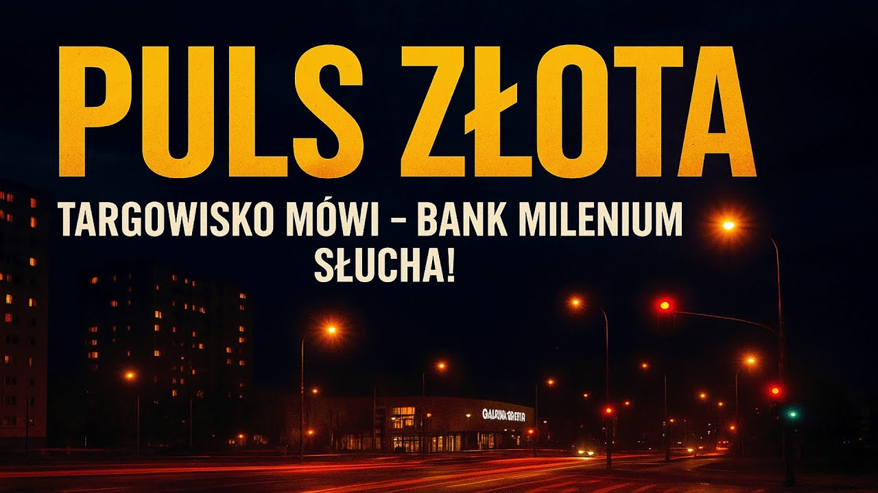Puls Złota od bloków po targowisko! 🚦 Poczuj gwar targowisk i szelest Banku Milenium Nowy Fordon