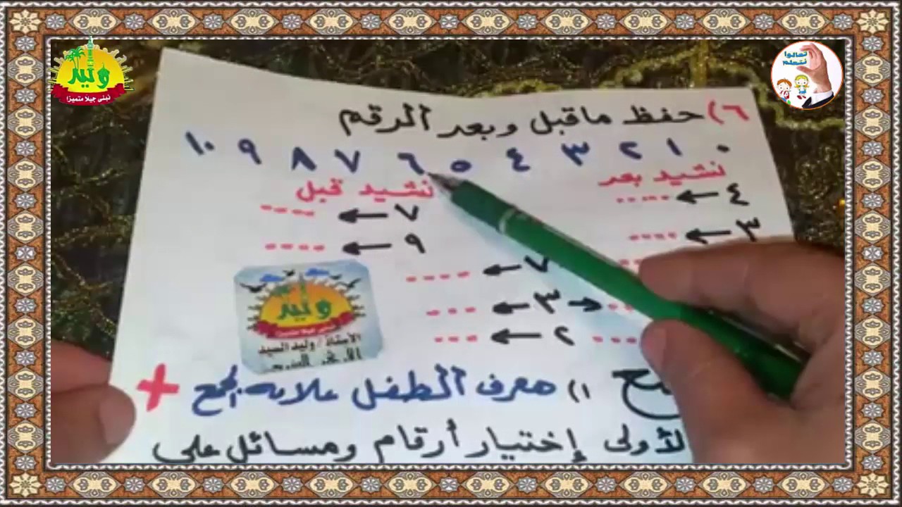 البدائات الصحيحة لتأسيس الطفل في الحساب