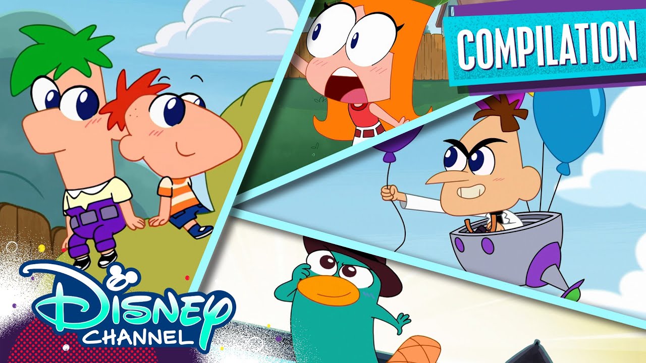 Every Phineas and Ferb Chibi Tiny Tales 🎢 | Phineas and Ferb | Compilation | @disneychannelanimation