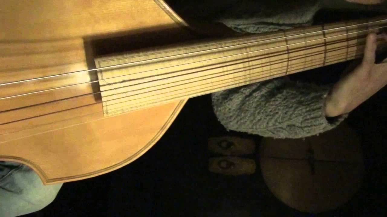 Marin Marais - Caprice in d-minor on Violone in G