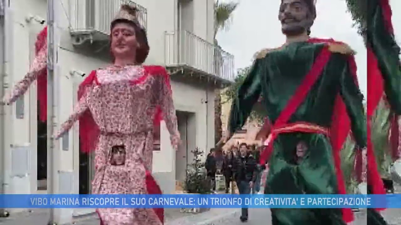 VIBO MARINA RISCOPRE IL SUO CARNEVALE UN TRIONFO DI CREATIVITA' E PARTECIPAZIONE