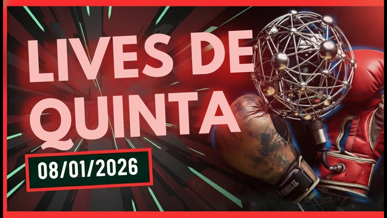 🎯 LIVES DE QUINTA – SUA RESENHA SEMANAL SOBRE BOXE! 🥊 - 08/01/2026