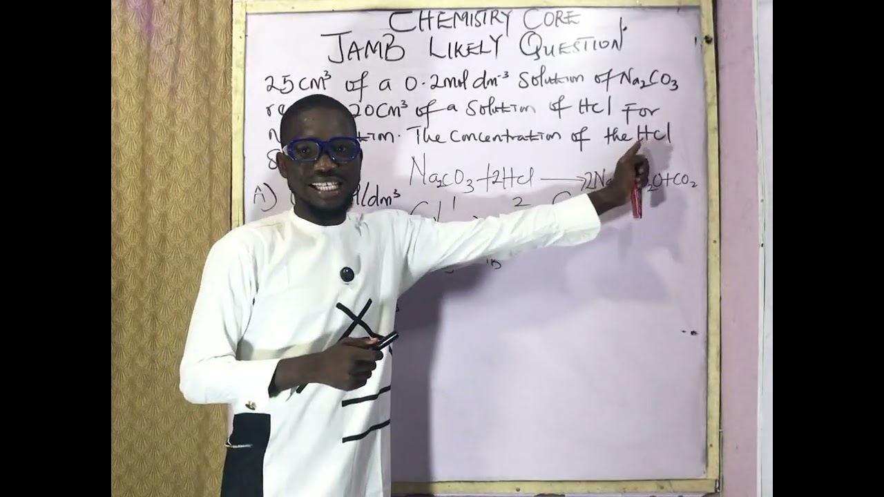 2026 JAMB LIKELY QUESTION ¦¦ ACID, BASE AND SALT CALCULATION #viral #fyp 
