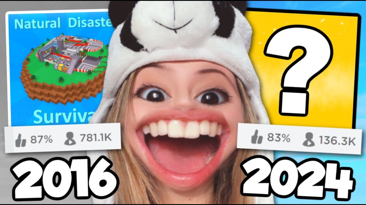O Jogo MAIS FAMOSO de CADA ANO no ROBLOX
