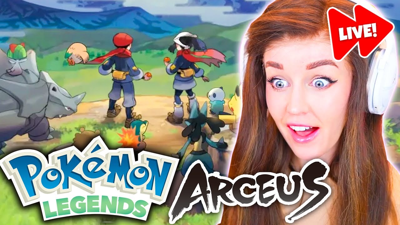 So I'm COMPLETELY addicted to POKEMON LEGENDS: ARCEUS!