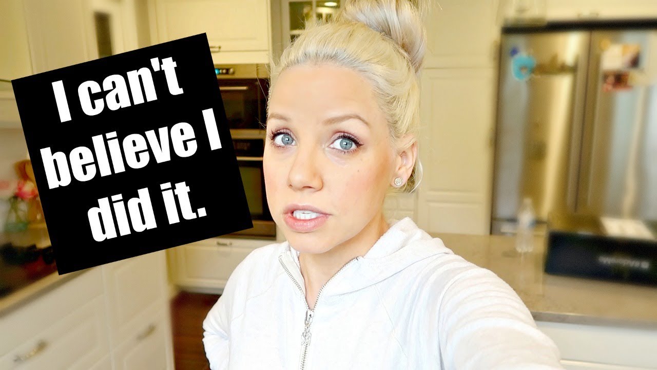 I CAN'T BELIEVE I DID IT // DITL VLOG OF A SAHM OF TWO TODDLERS // BEAUTY AND THE BEASTONS