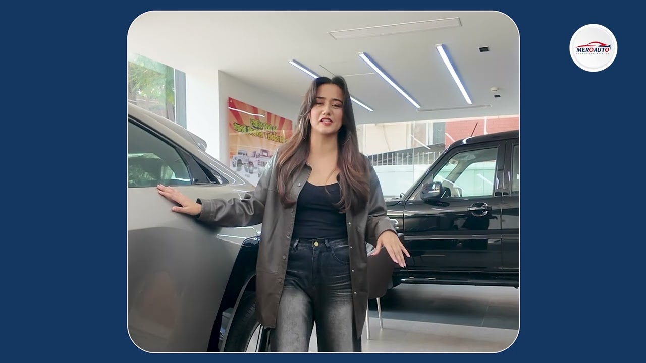 Swastima Khadka brings home Mahindra BE 6