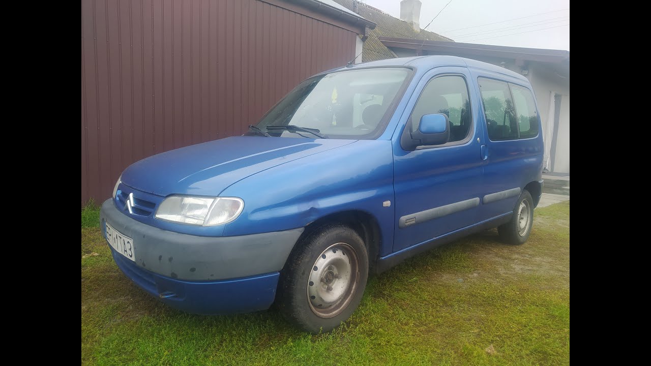 CITROEN BERLINGO 1.9D 2000 krótka prezentacja gruza