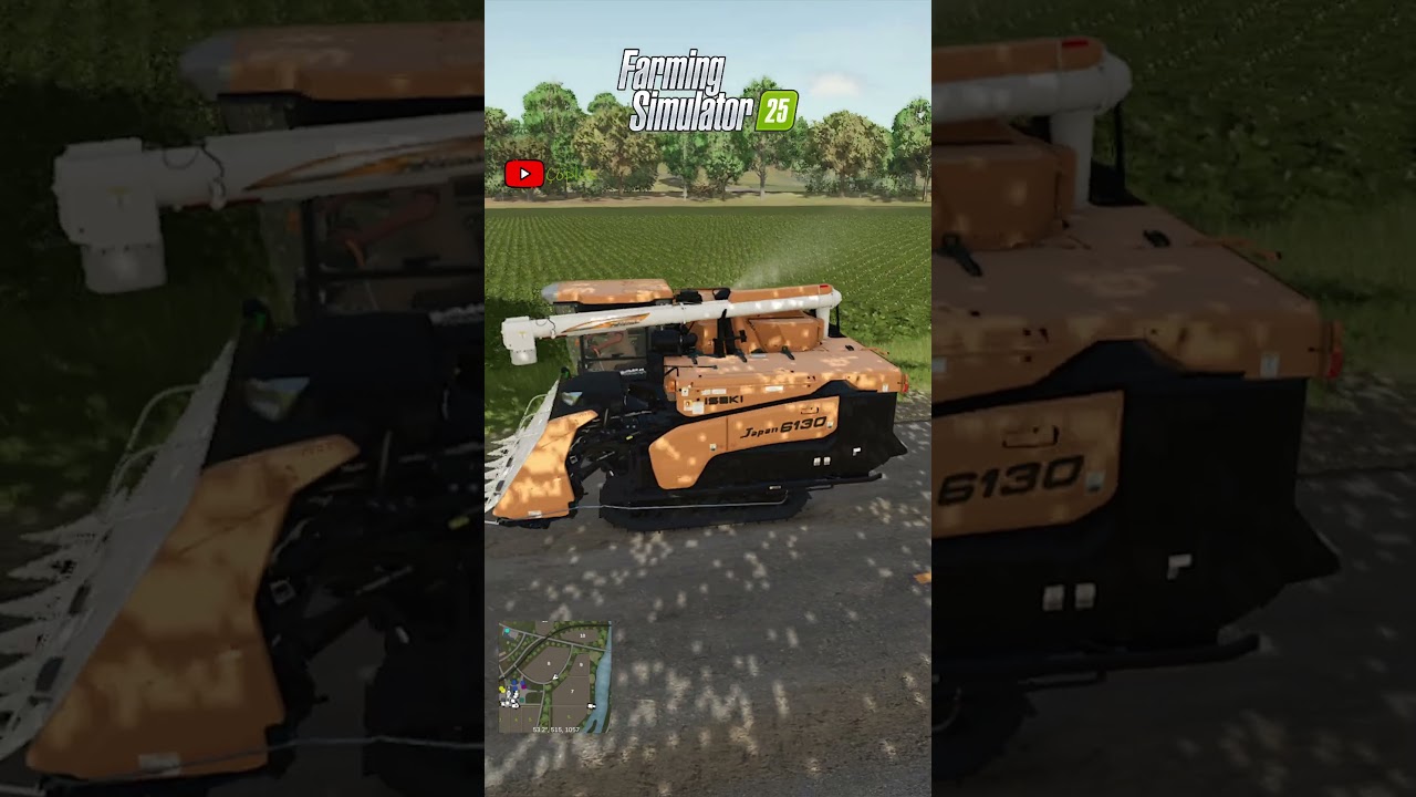ISEKI Japan6130 Rice -Prin&ccedil; Farming Simulator 25 #farmingsimulator22 #instafarming #farming