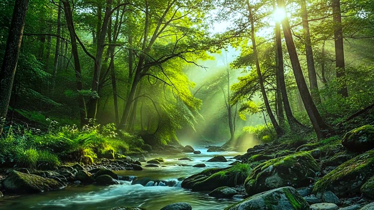 Fantastic Melodies of Nature, Amazing Forest Sounds, Birds Singing, Babbling Brook, ASMR