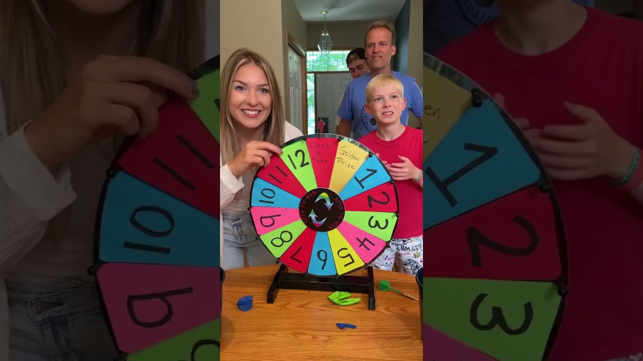 Fun Family Wheel of Prizes Game🎡