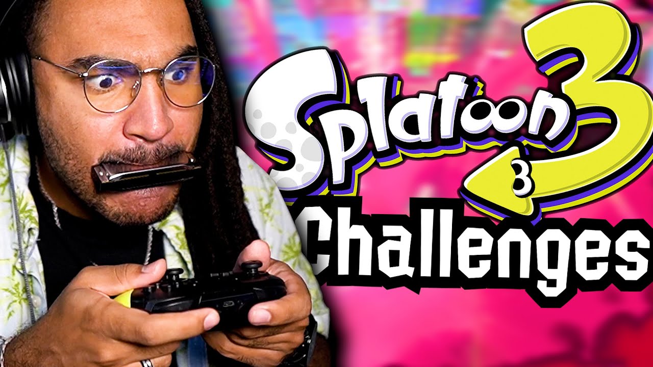 NEVER PLAY SPLATOON 3 WITH A HARMONICA...