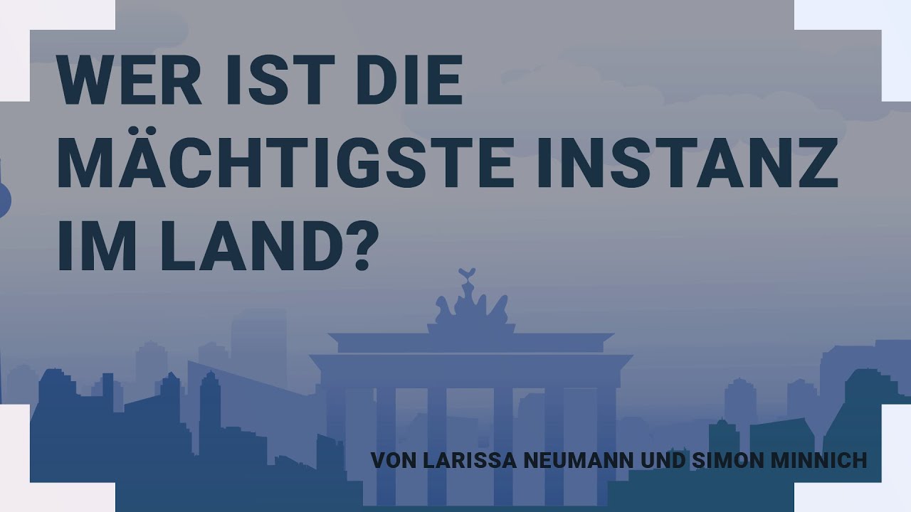 Wer ist die m&auml;chtigste Instanz in Deutschland?