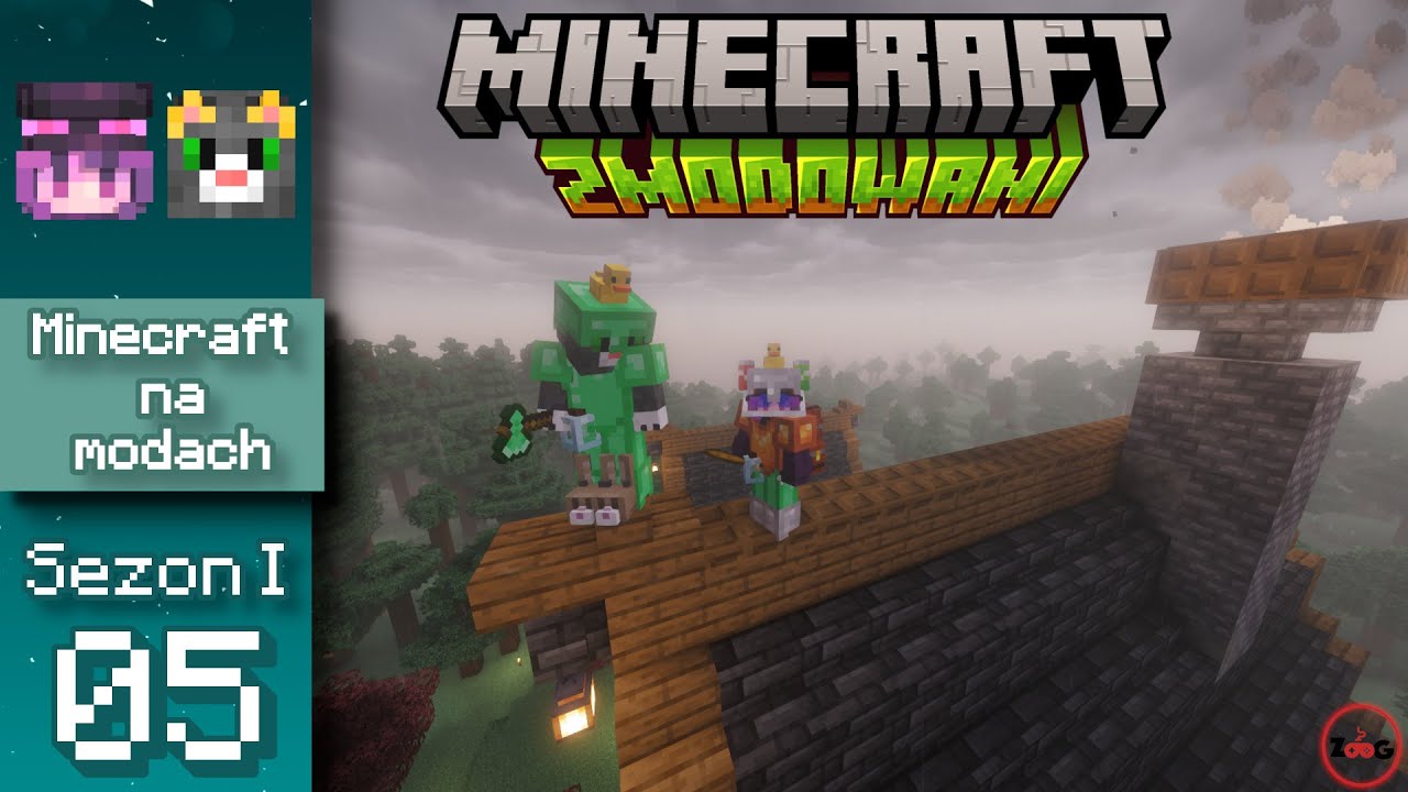 Domek! | S01E05 | Minecraft Zmodowani |