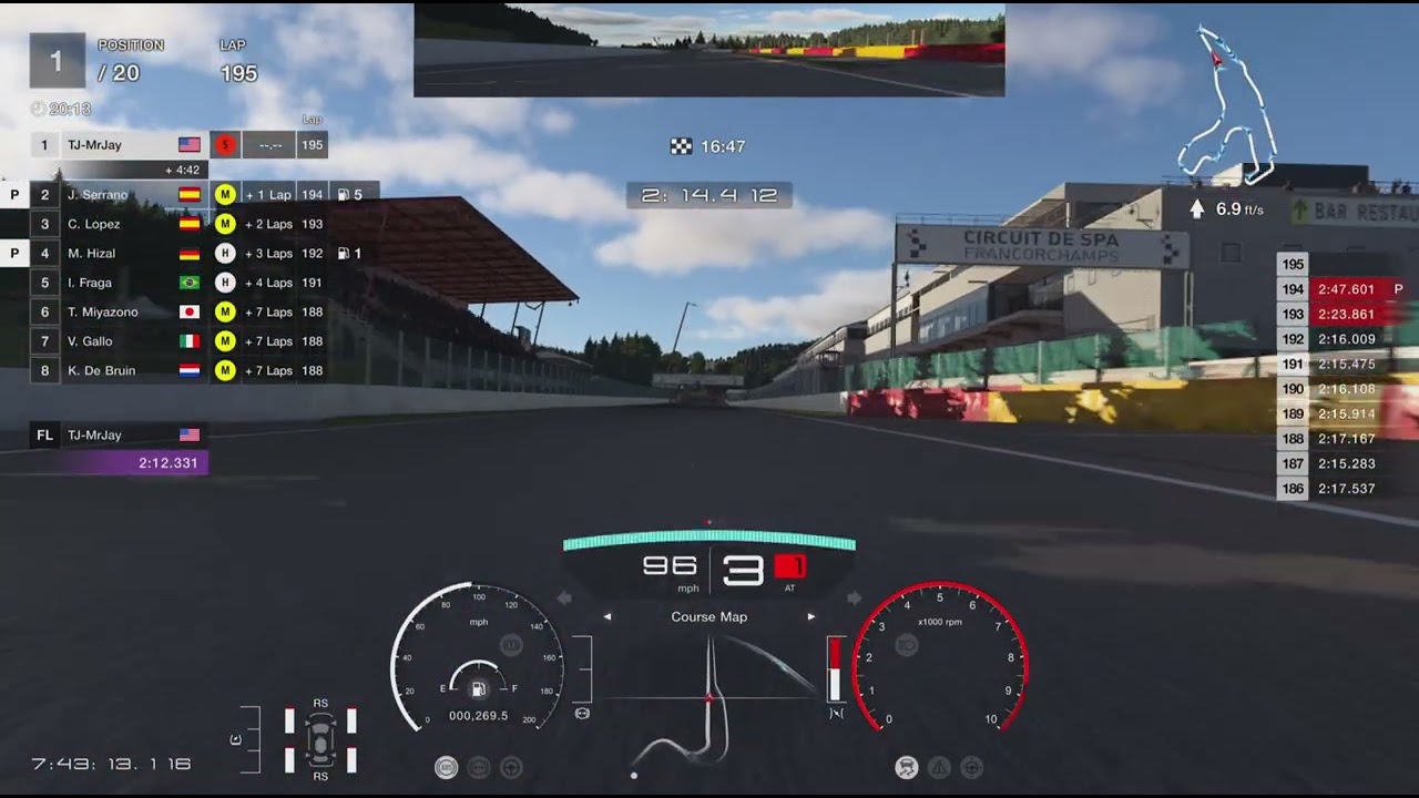 Gran Turismo 7 - 8 Hours of Spa, Last 24 Minutes