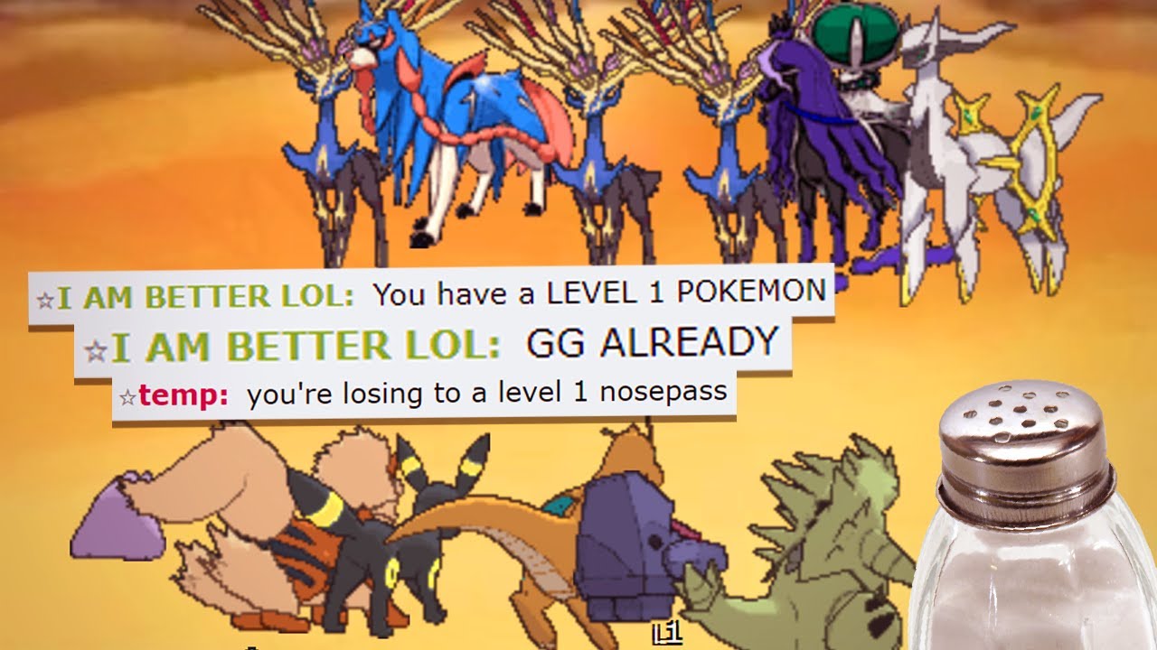 the most TOXIC SALTY LEGENDARY SPAMMER on pokemon showdown EVER...FUNNY POKEMON SHOWDOWN SALT