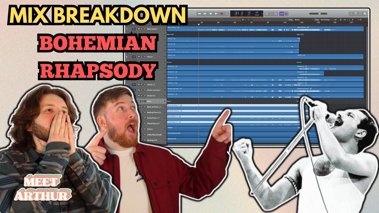 Bohemian Rhapsody Made us CRY!!! Mix Breakdown | Meet Arthur Reacts